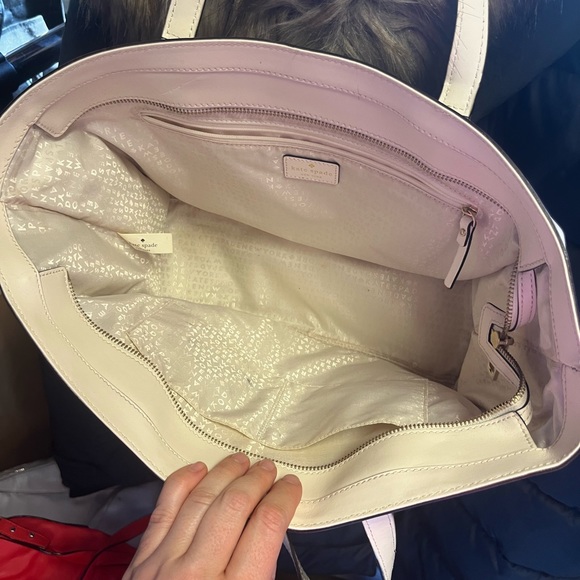 Kate Spade White Snakeskin Leather Satchel - Picture 2 of 5